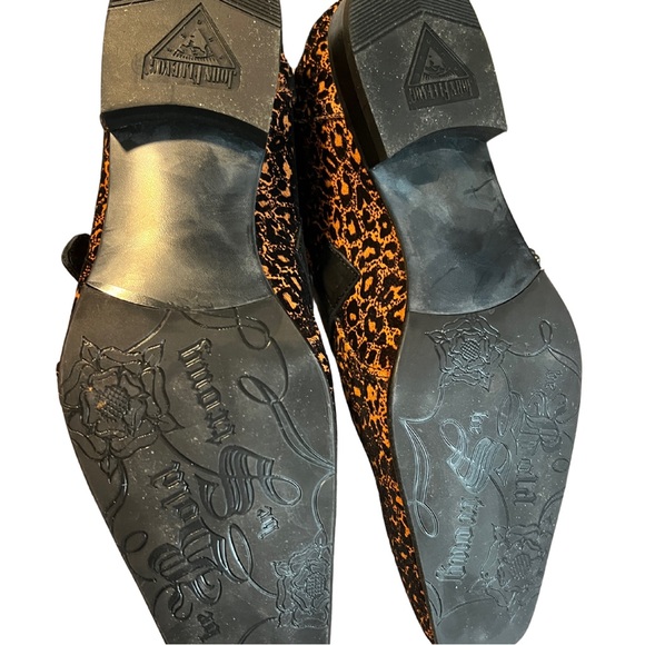 Leopard Print Ankle Boots - Picture 3 of 4